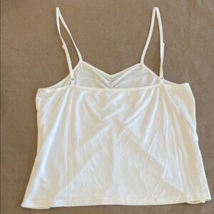 Women’s White Spaghetti Strap Camisole Top